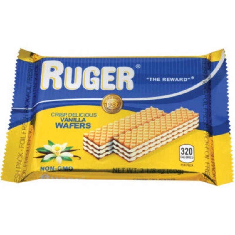 Ruger Vanilla Flavored Wafers, 60g