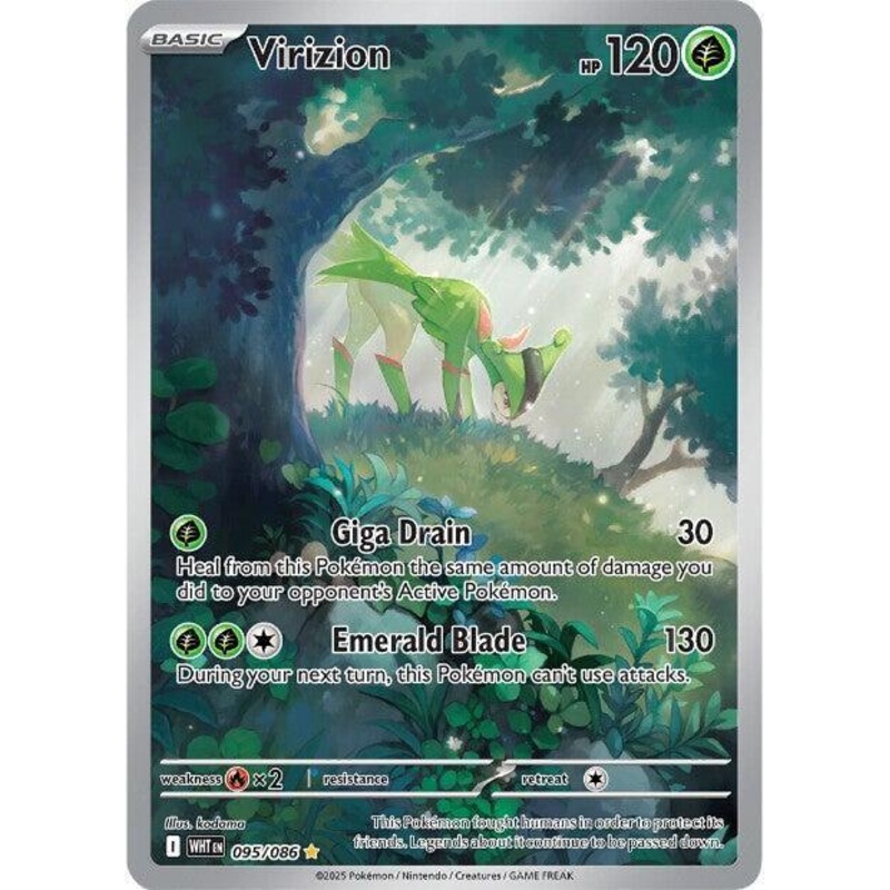 Virizion (IR) – 095/086 – White Flare – English