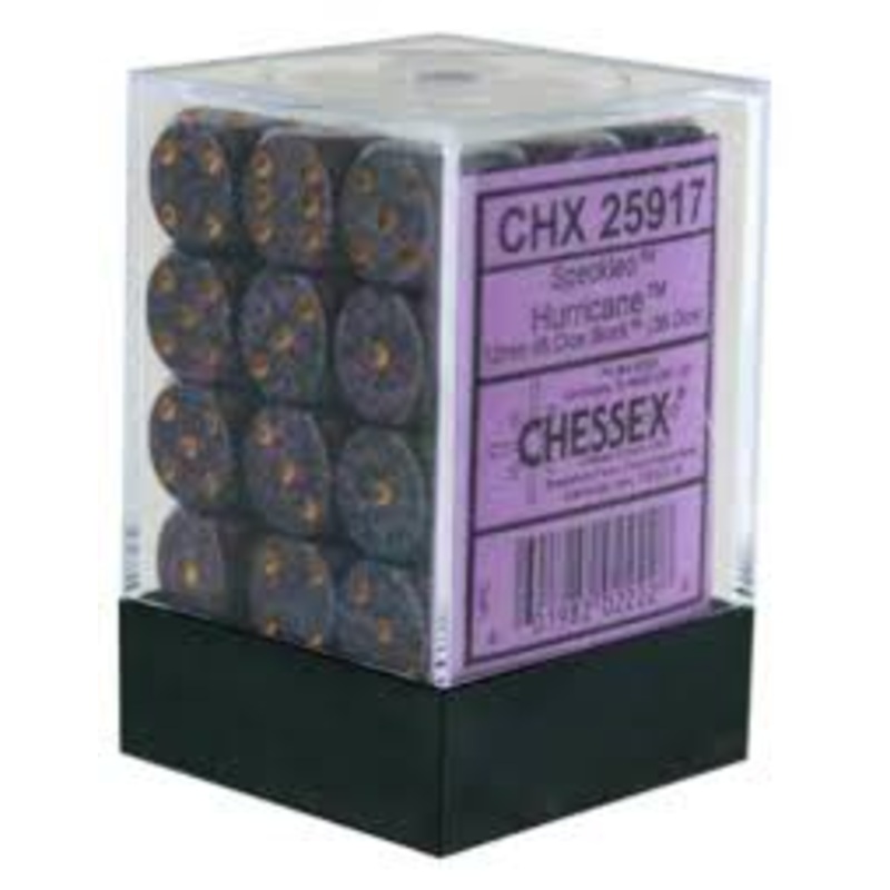 Speckled Hurricane 12mm D6 Dice Block (36 Dice)