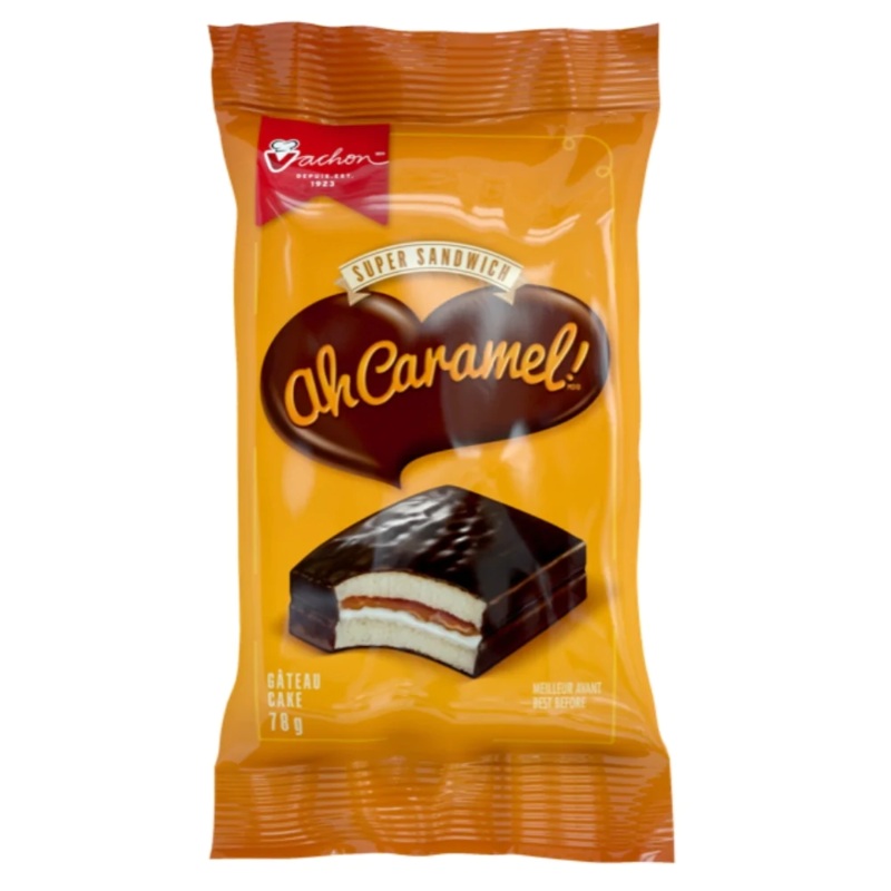 Vachon Super Ah Caramel Single Sandwich – 78g