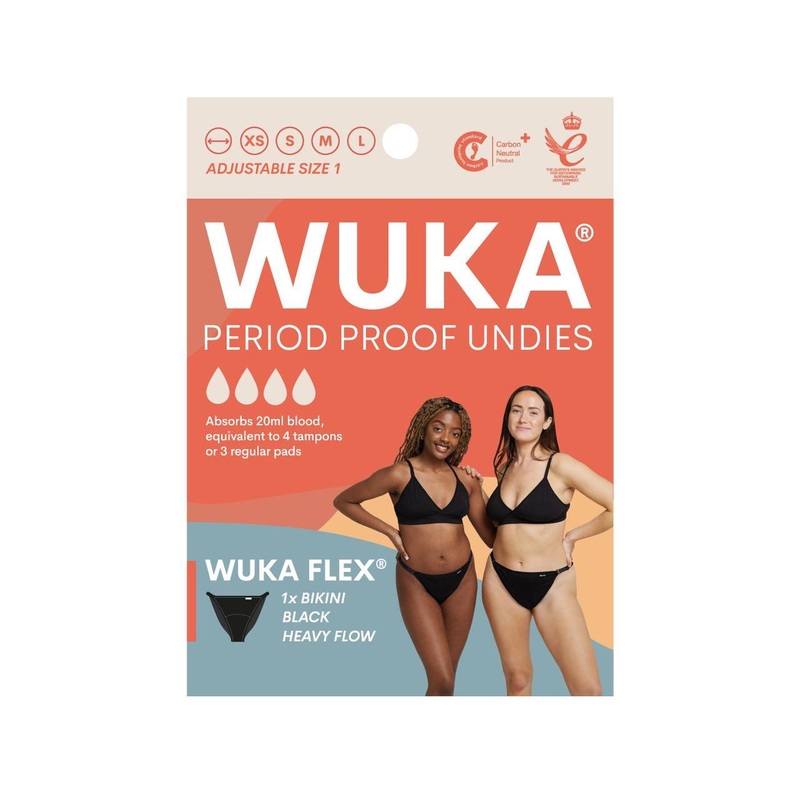 WUKA FLEX Adjustable Period Pants Heavy Flow Size XS – L