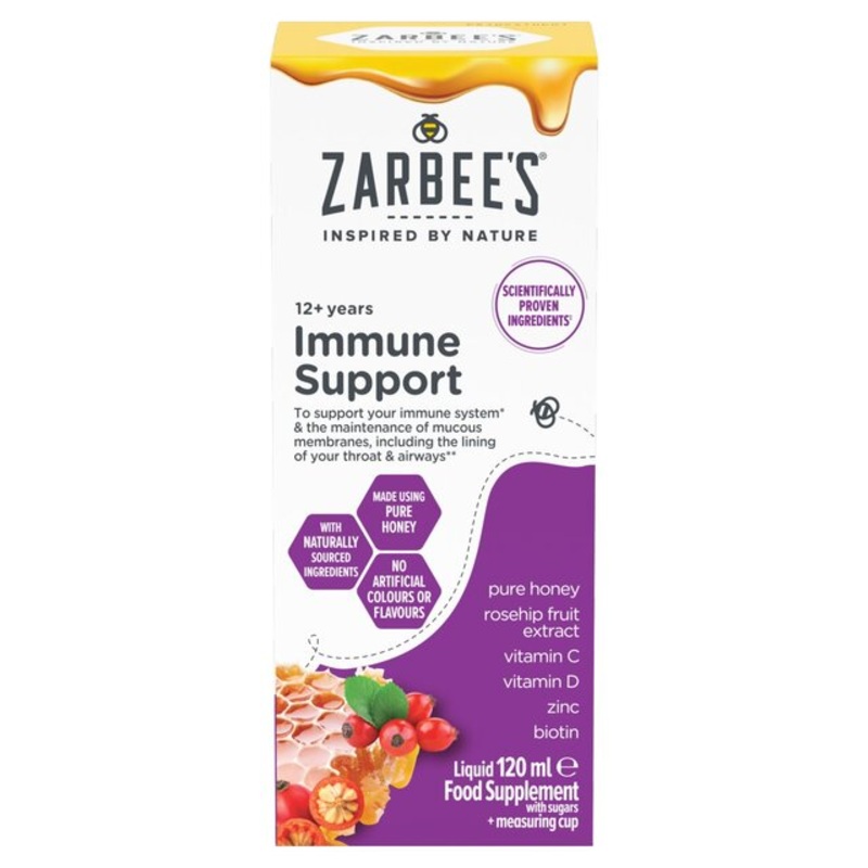 Zarbee’s Adult Immune Support 120ml