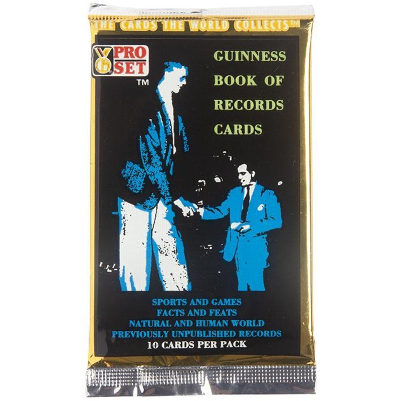 1992 Pro Set  Guinness Book of Records Cards