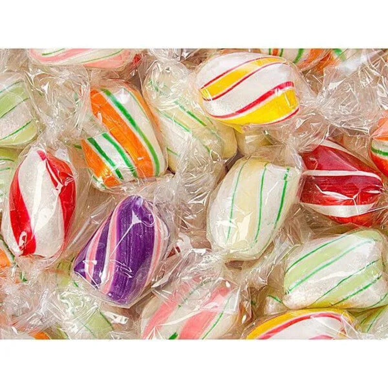 Atkinson Hard Candy Twists – Fruitie Tootie: 5LB Bag