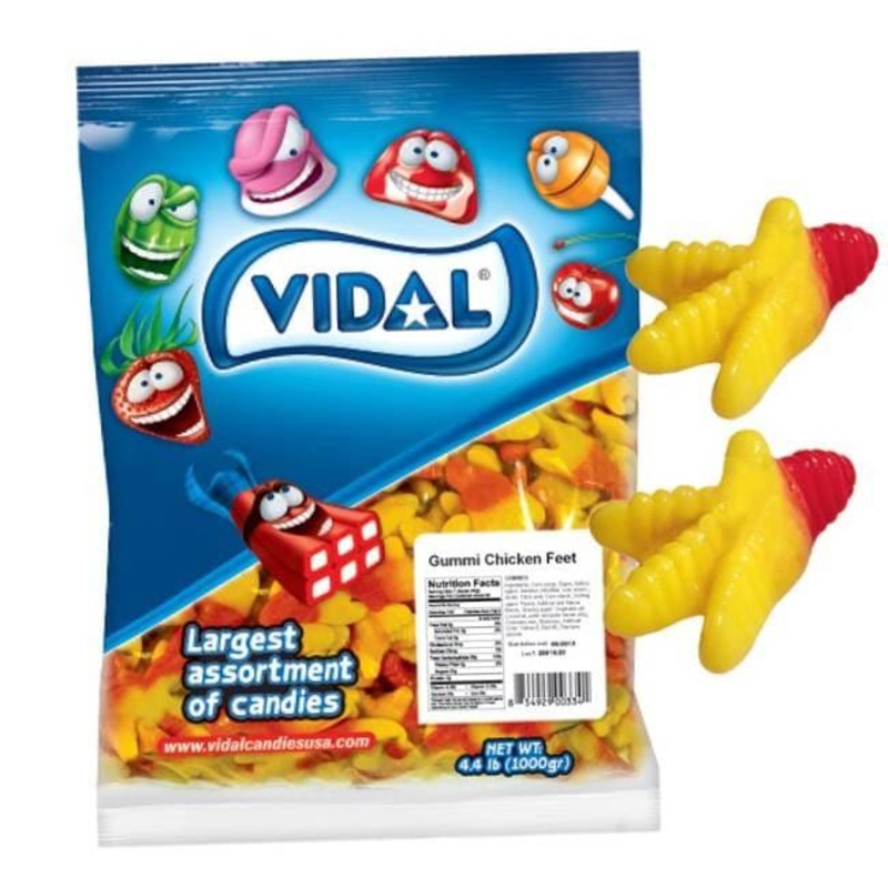 Vidal Gummi Chicken Feet 4.4 lb