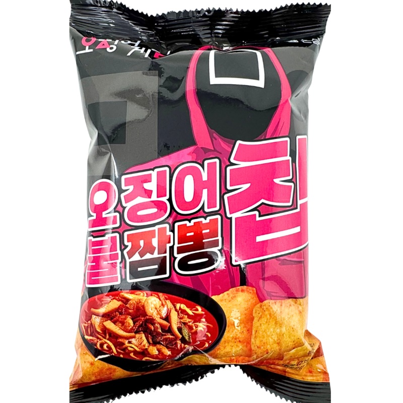 Squid Game Spicy Seafood Chips (Korea) – 50g *Nov 21 2025*