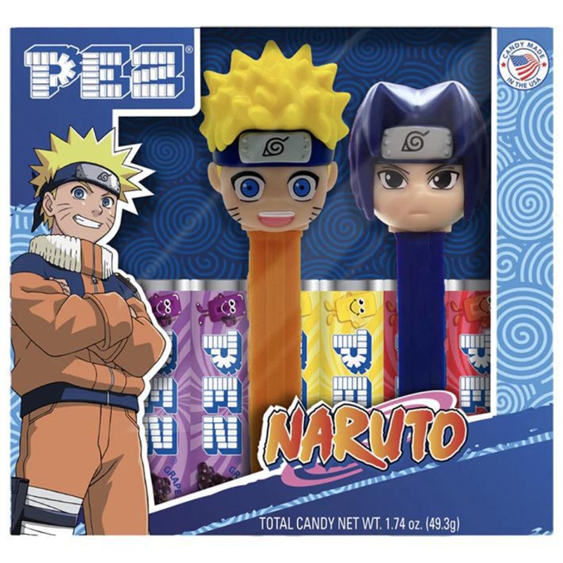 Pez  Naruto Twin Gift Set
