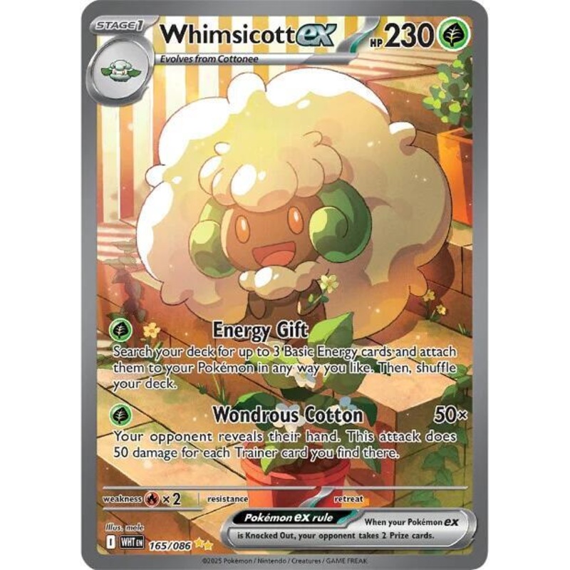 Whimsicott ex (SIR) – 165/086 – White Flare – English