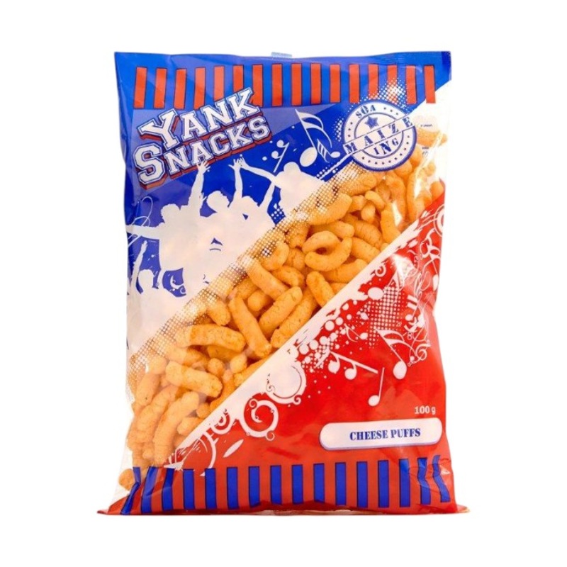 Yank 50g Cheese Puffs (1x50g)