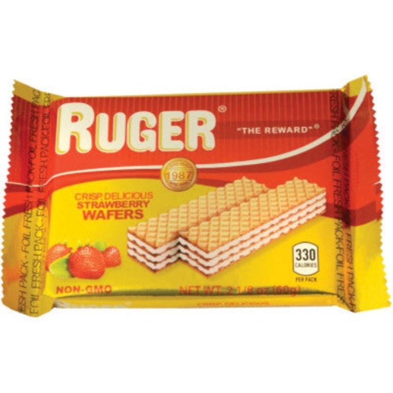 Ruger Strawberry Flavored Wafers, 60g