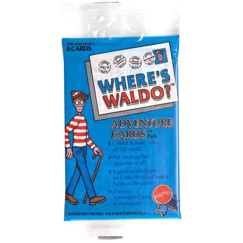 1991 Mattel Wheres Waldo? Trading Cards