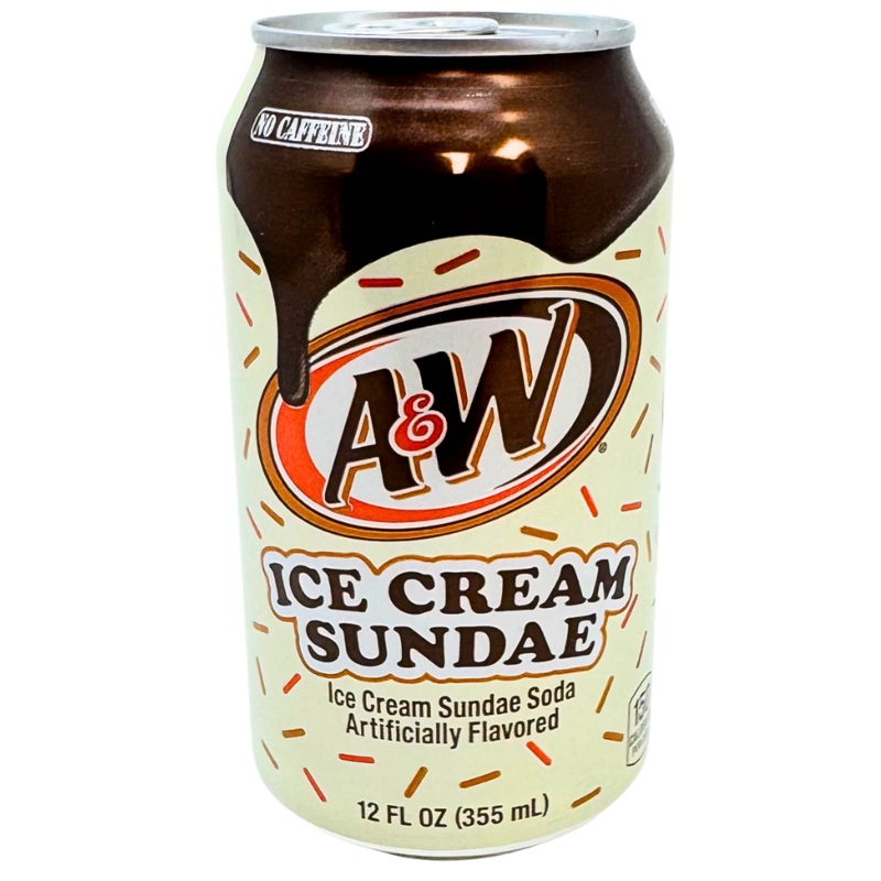 A&W Ice Cream Sundae Soda – 355mL