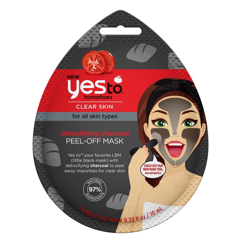 Yes To Tomatoes Detoxifying Charcoal Peel-Off Mask 10ml