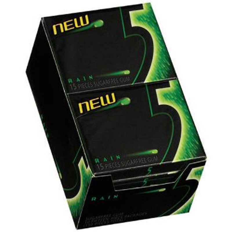 Wriglely’s 5 Sugar Free Gum Rain ~ 10ct