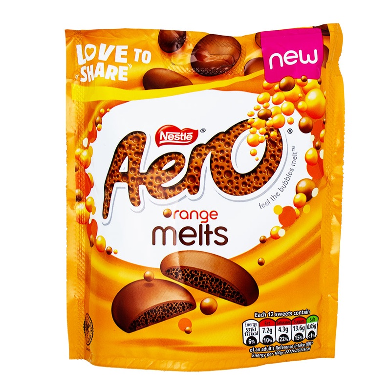 Aero Orange Melts Pouch (UK) – 86g