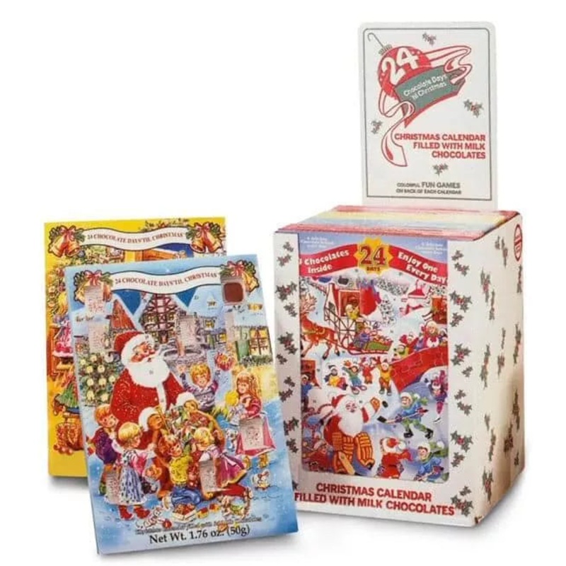 Alberts Advent Calendar Display 1.76oz 24ct