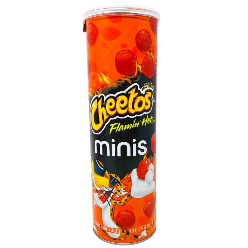 Cheetos Flamin Hot Minis Canister – 3.625oz