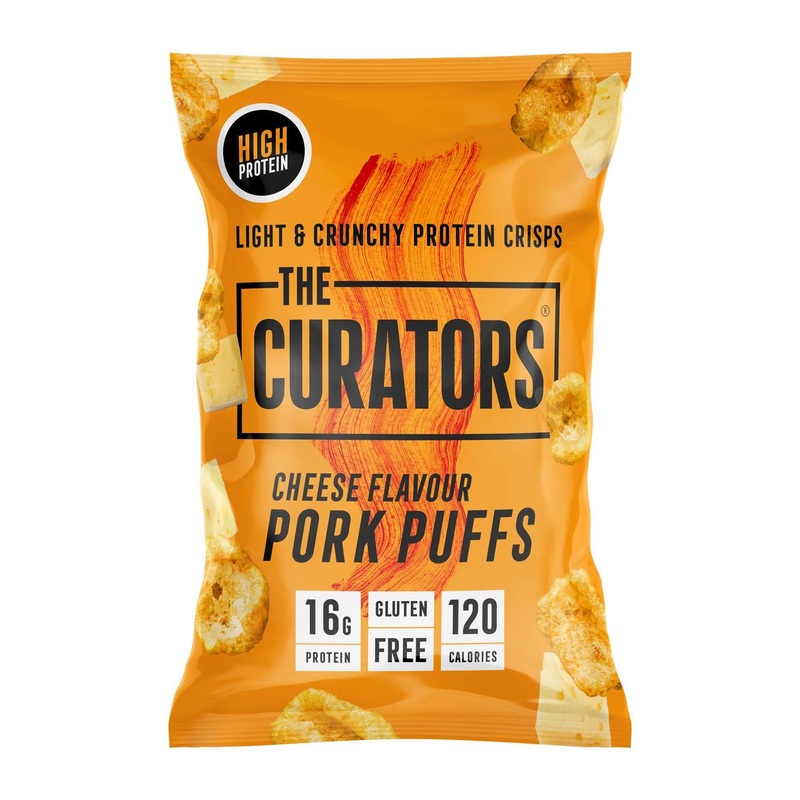 The Curators Cheese Pork Puffs 23g