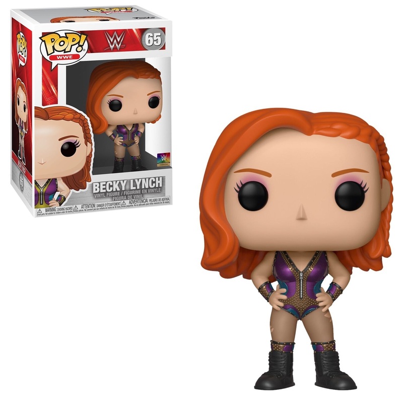 AUTOGRAPHED By  Becky Lynch Funko POP! WWE – Becky Lynch #65 (JSA CERT.#JJ47679)