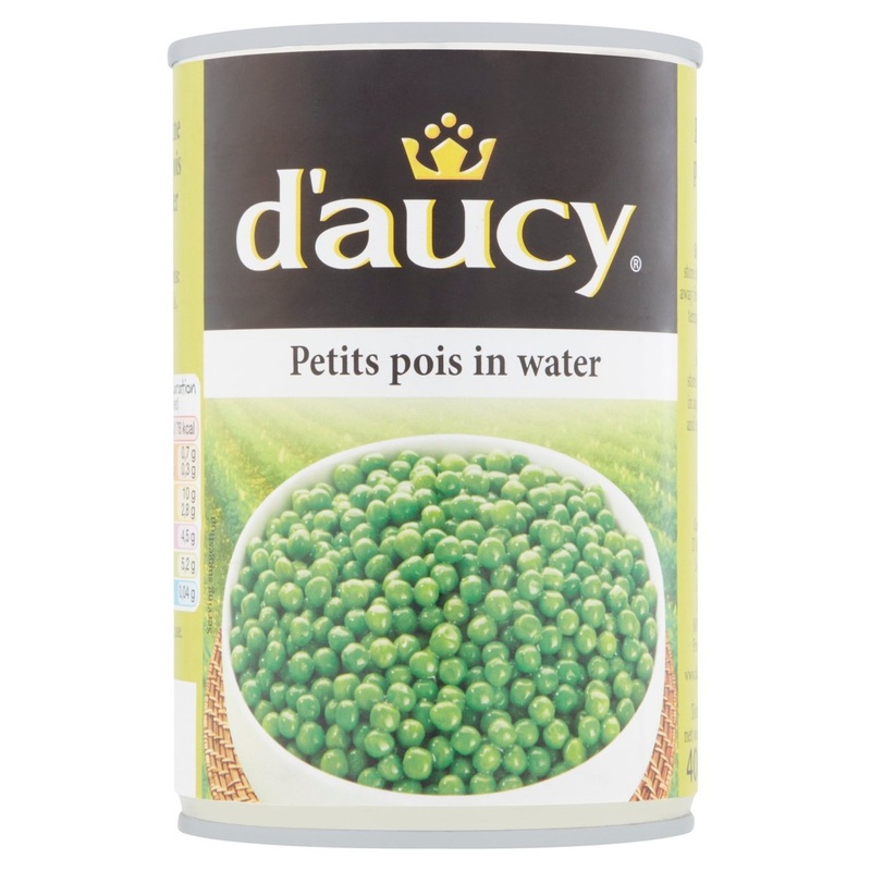 D’aucy Petits Pois 400g