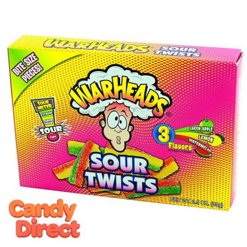 Warheads Sour Twists Theater Box – 12ct