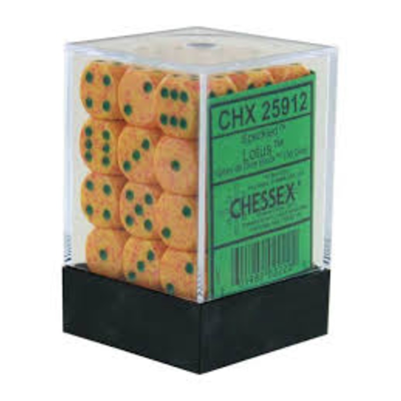 Speckled Lotus 12mm D6 Dice Block (36 Dice)