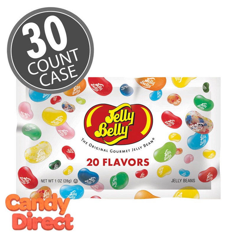 20 Flavor Jelly Belly Jelly Bean Bags – 30ct