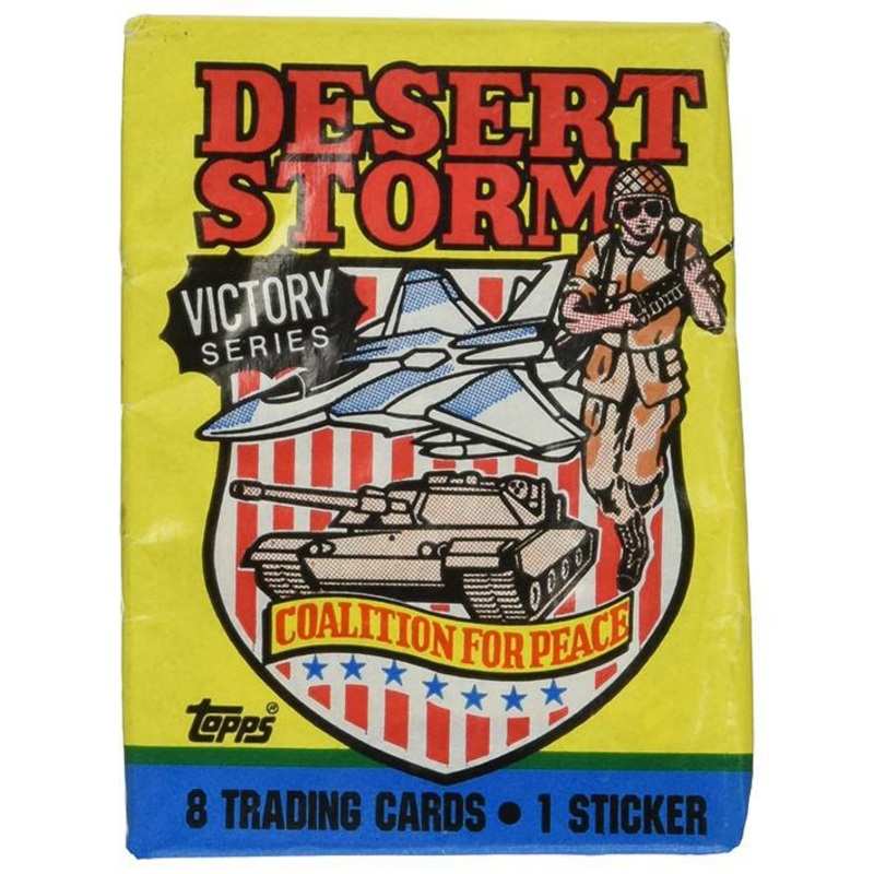 1991 Topps Desert Storm Victory Series Trading Cards