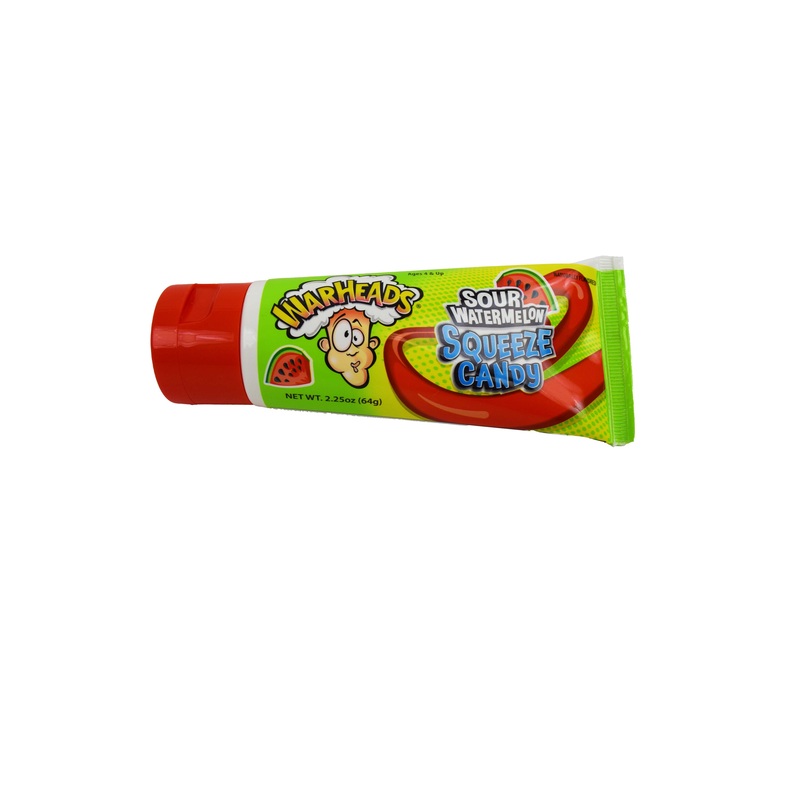 Warheads Sour Watermelon Squeeze Candy Individual