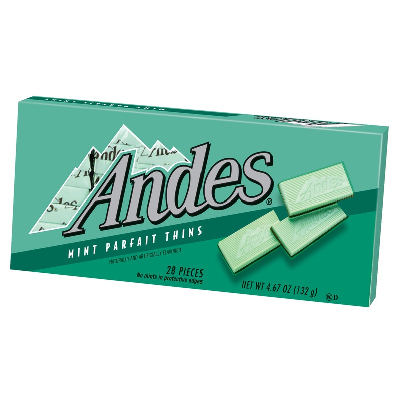 Andes Mint Parfait Thins 4.67oz pack or 12ct case 4.67oz pack