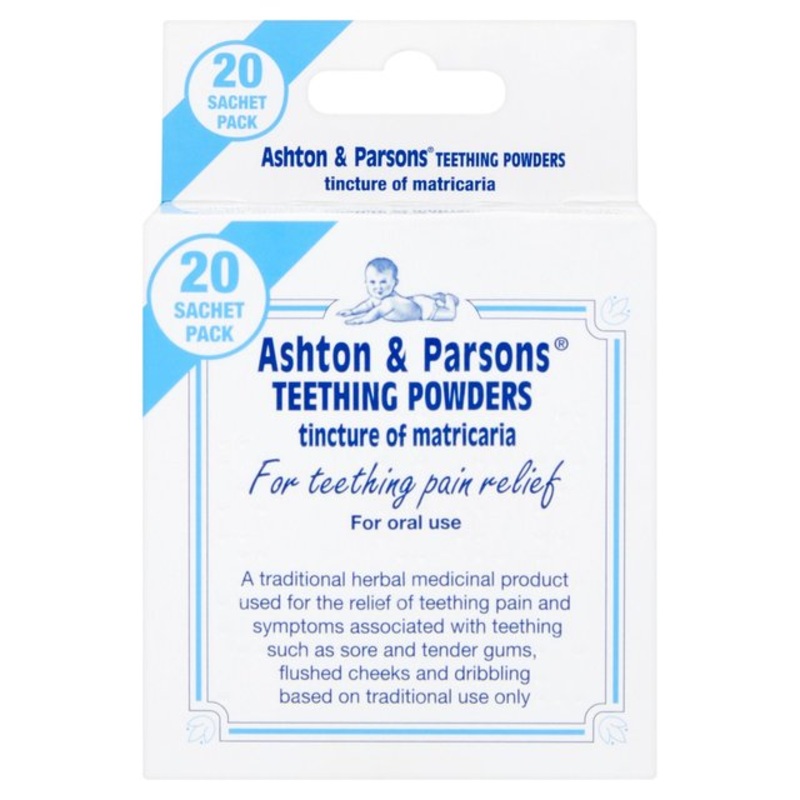 Ashton & Parsons Infants Teething Powders 20 per pack – Special Offer