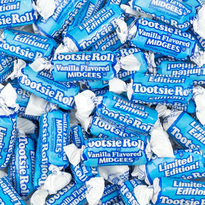 TOOTSIE ROLL VANILLA MIDGEES 12 OZ