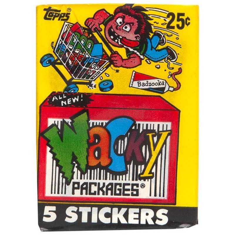 1990 Wacky Packages (Yellow Pack)