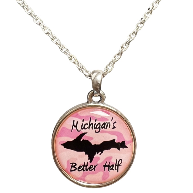 “Michigan’s Better Half” Necklace