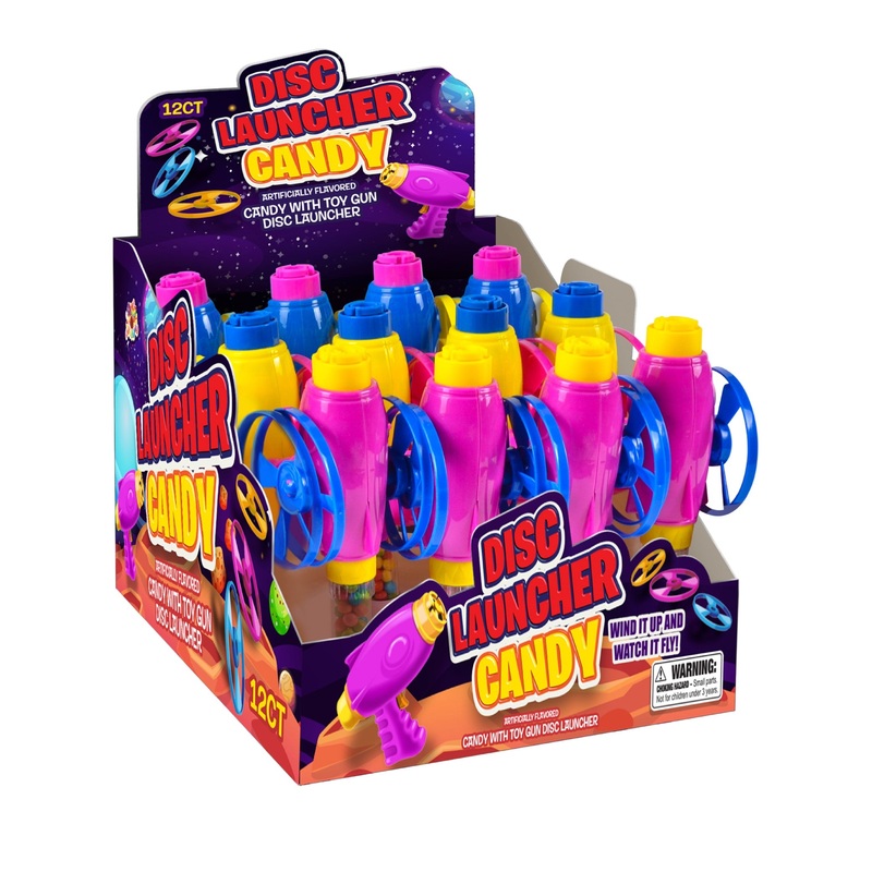 Albert Disc Launcher Candy 0.28Oz X 12 Units